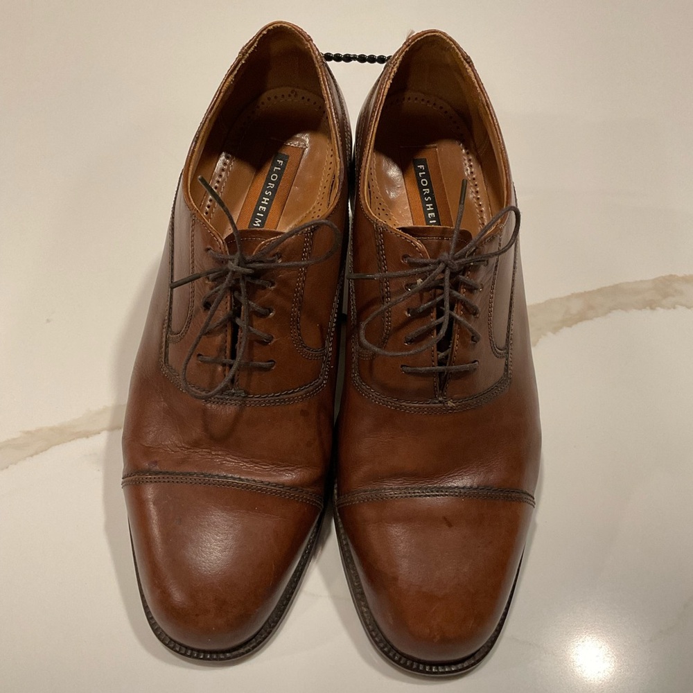 Florsheim Men's Rich Brown Derby Shoes
